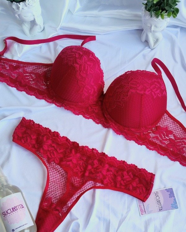 Producto - CONJUNTO DALIA - CHERRY