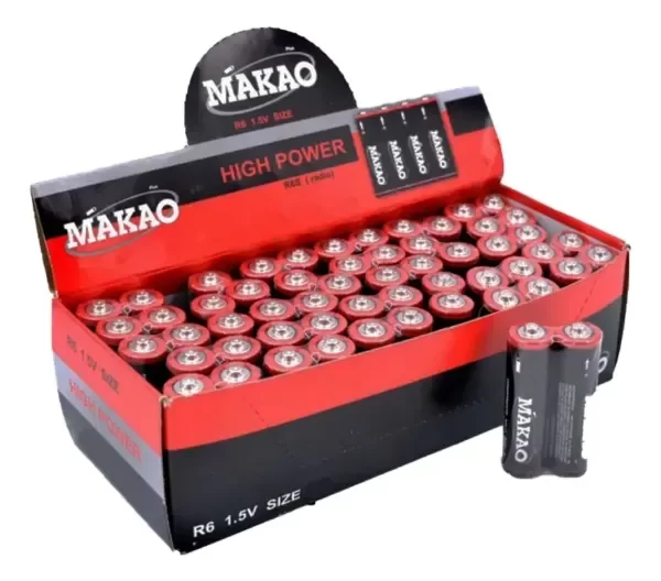 Producto - Pilas Makao alto rendiminto x 2 un