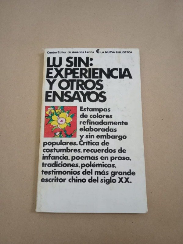 Producto - Experiencia y otros ensayos - Lu Sin - CEAL 1980