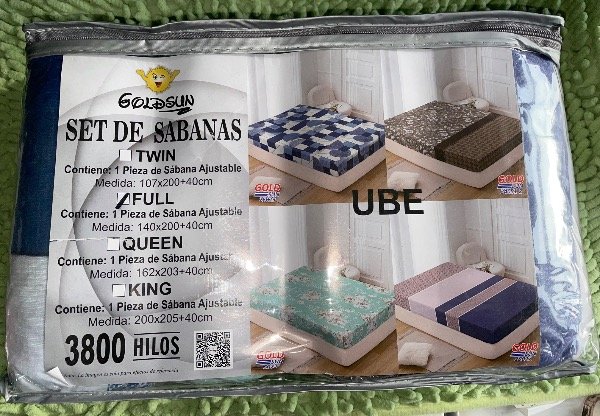 Producto - Set de sábanas ajustables x4 full - 2