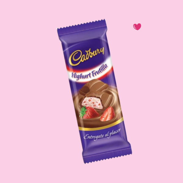 Producto - Cadbury de frutilla 82gr