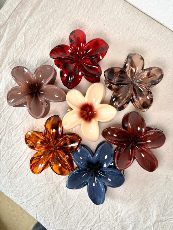 Producto - Broches Flor Hibiscus Grandes