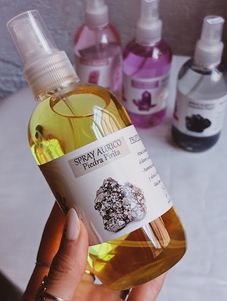Producto - Spray áurico citrino