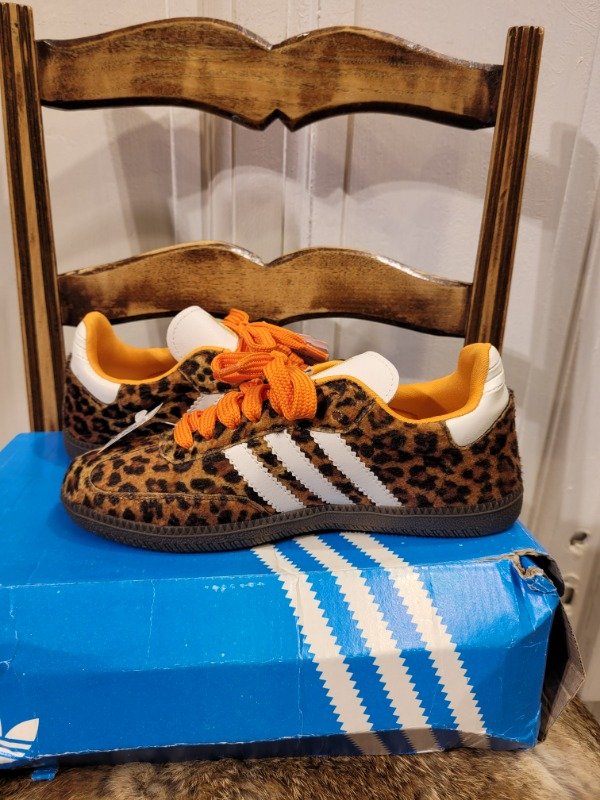 Producto - Zapatillas ADIDAS SAMBA animal print NUEVAS c/etiq Talle 35 - PRECIO: 245X - 4