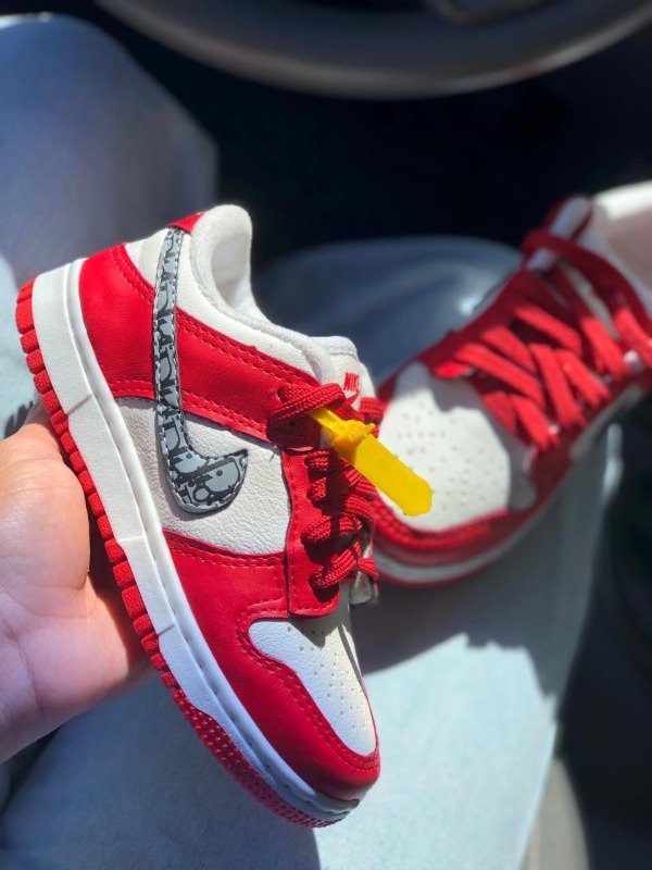 Producto - ZAPATILLA NIKE DUNKSB BLANCO Y ROJO