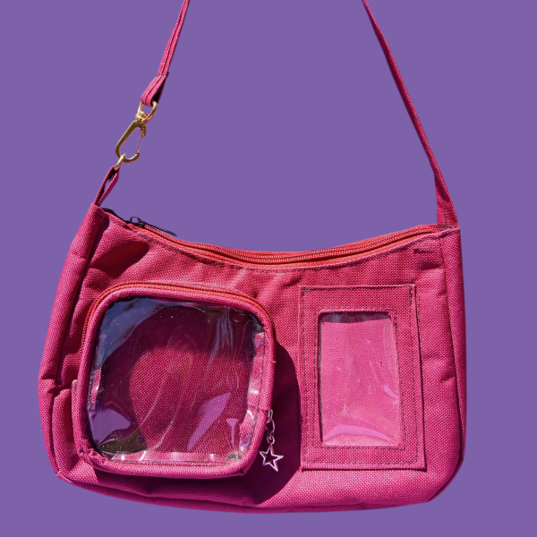 Producto - Mini bag bordo Kpop