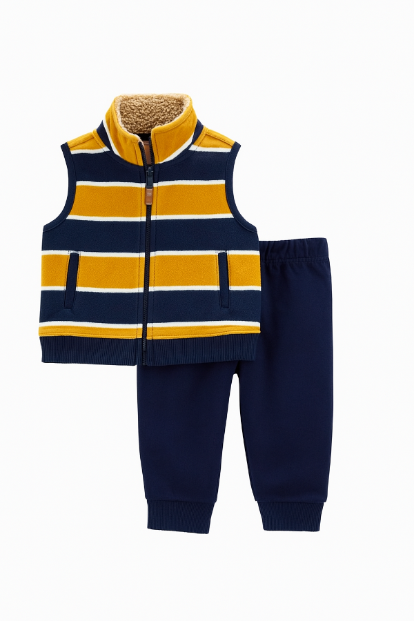 Producto - Chaleco micropolar + pantalón algodón 831