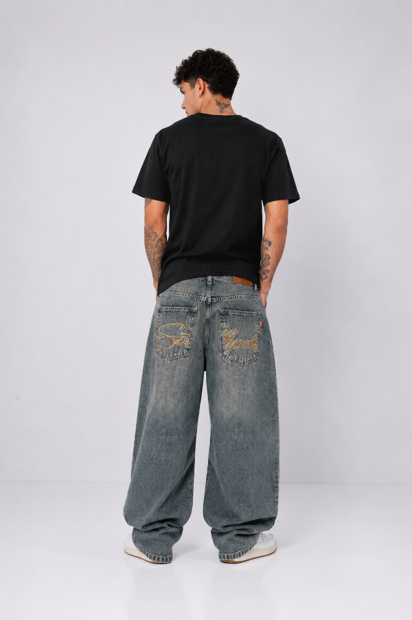 Producto - Baggy Script grey - 1