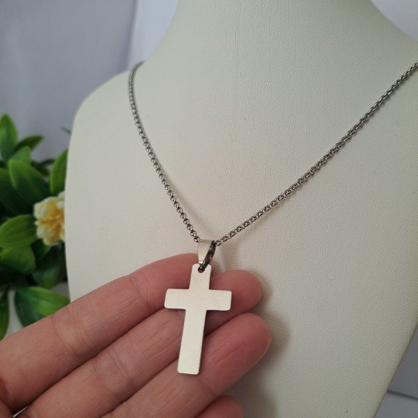 Producto - Dije o Collar Cruz 20 x 30 mm  Código: 000548