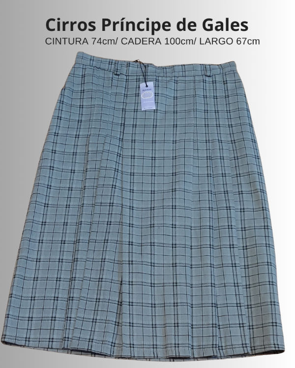 Producto - Falda Cirros Midi Gales