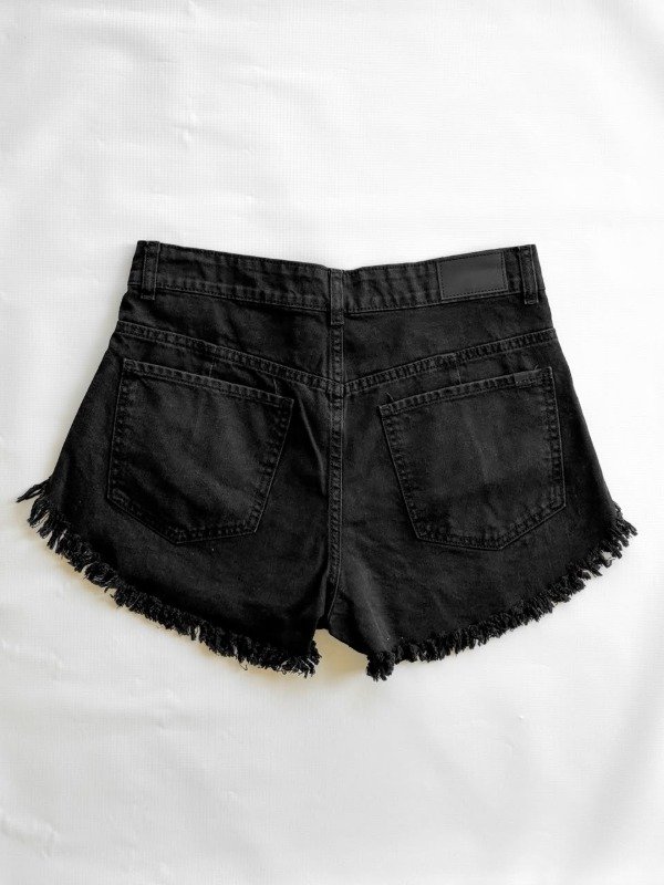 Producto - Short Rally negro tiro medio TALLE 40 CG - 1