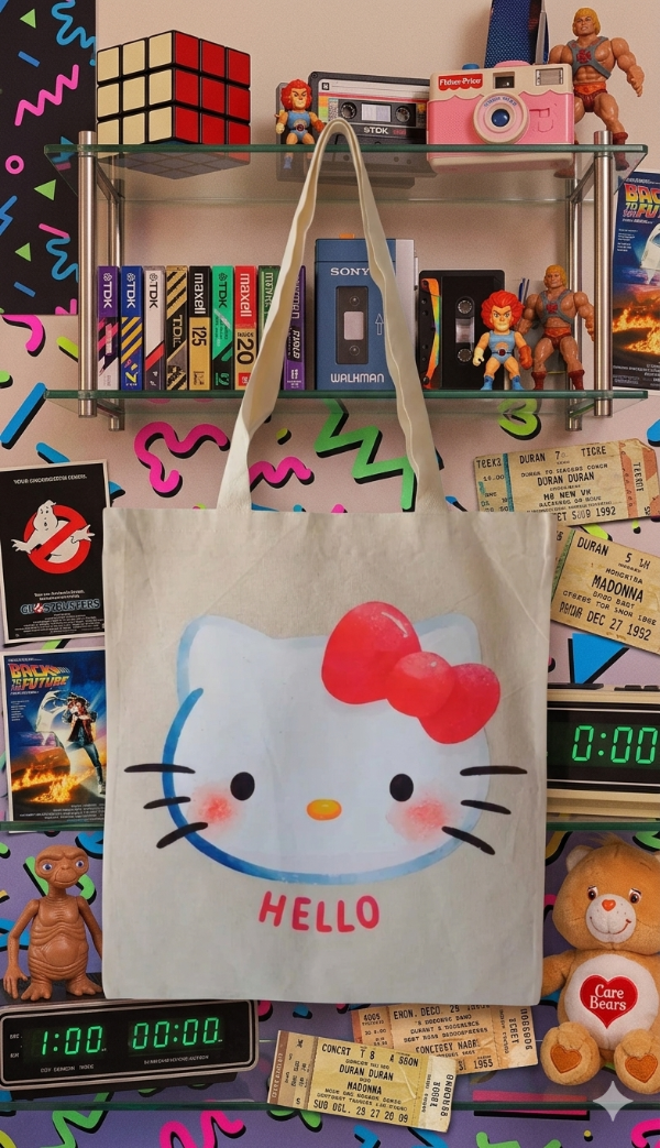 Producto - Tote Bag Kitty Cara