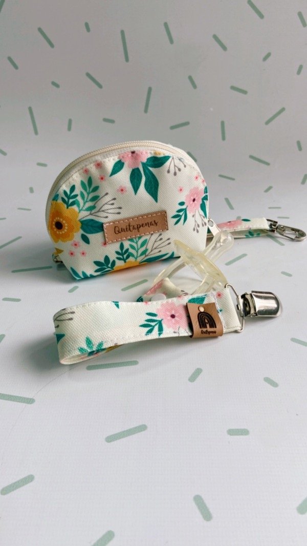 Producto - Guardachupete + Portachupete Estampa Carmen