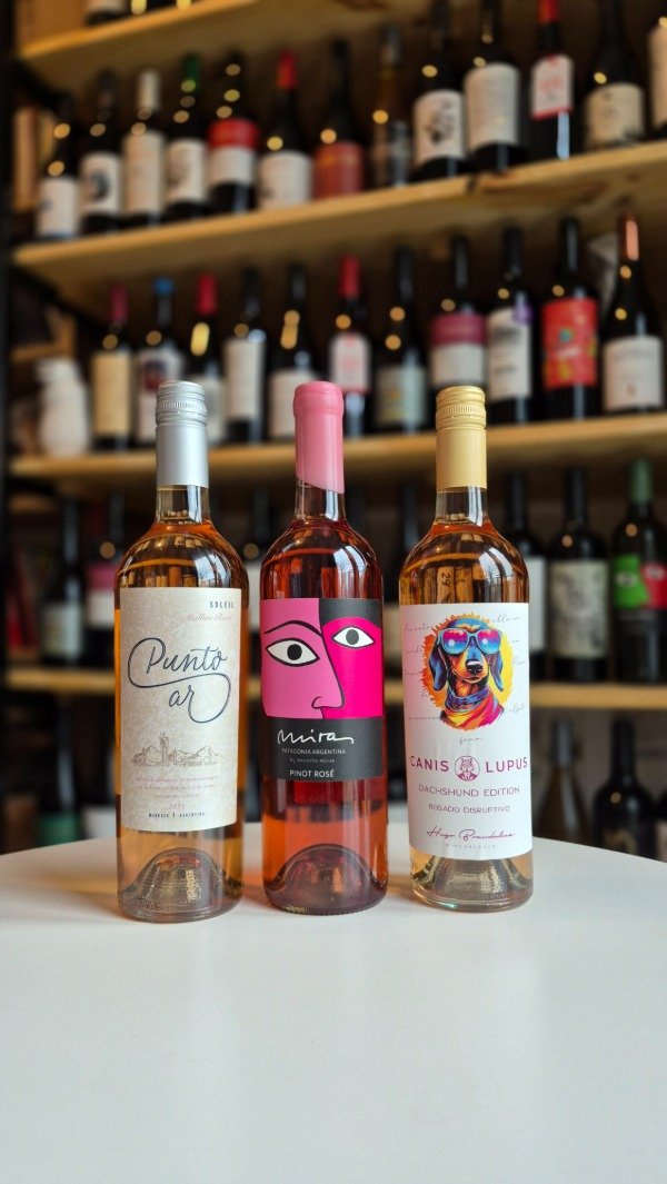 Producto - mix de rosados x 3