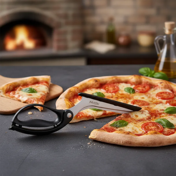 Producto - Tijera Corta Pizza/tartas Acero Inoxidable Pedrini