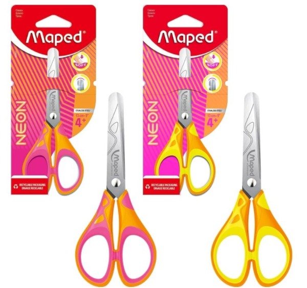 Producto - TIJERA MAPED SOFT NEON 13cm.