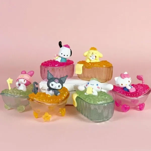 Producto - Set SANRIO Bubble Bath Time - 8cm (Por unidad)