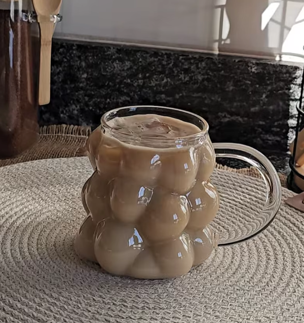 Producto - Taza burbuja vidrio 350ml