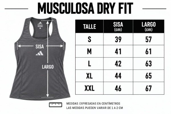 Producto - Musculosa Dry Fit 3 Rayas - 8