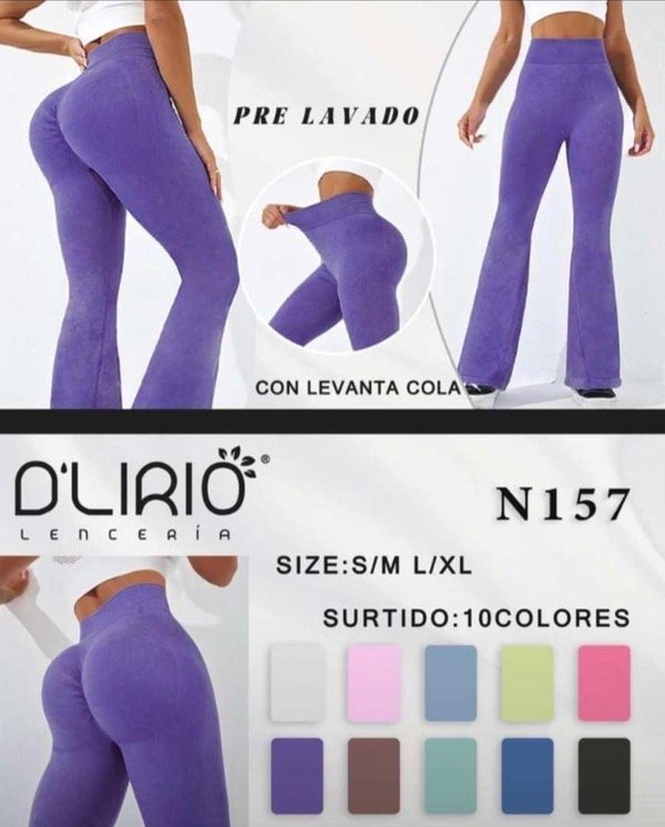 Producto - Calza push up aurora Oxford 34/36/38