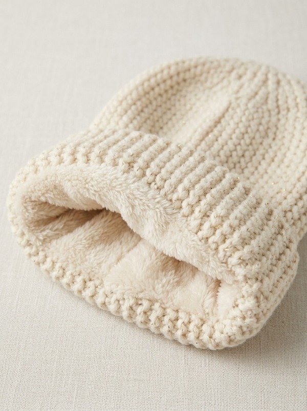 Producto - Gorro Estilo Lurex Crema