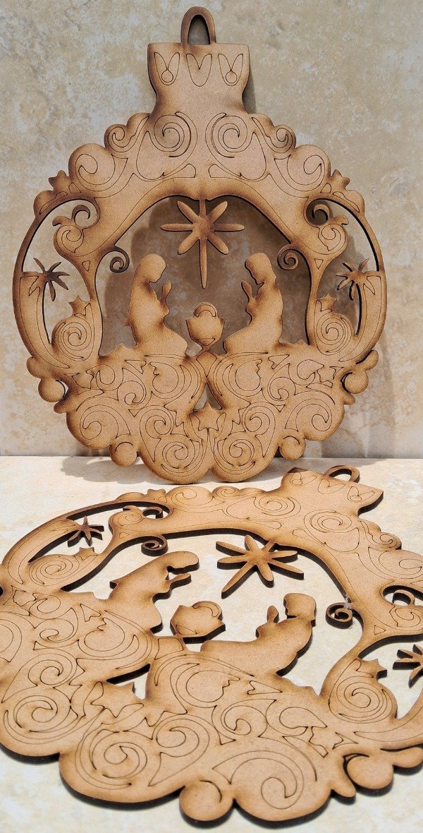 Producto - Pesebre grande 19x24cm sin pintar
