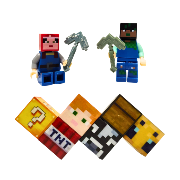 Producto - Cubos Magnéticos MINECRAFT (6 piezas)