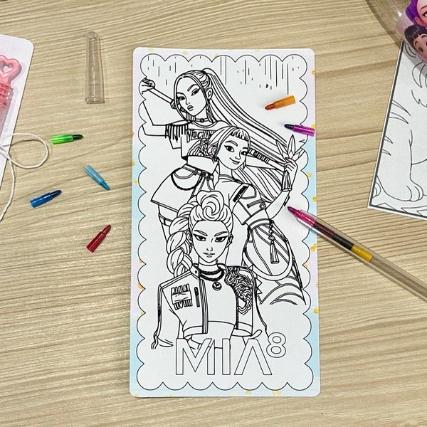 Producto - Tarjeta XL para colorear