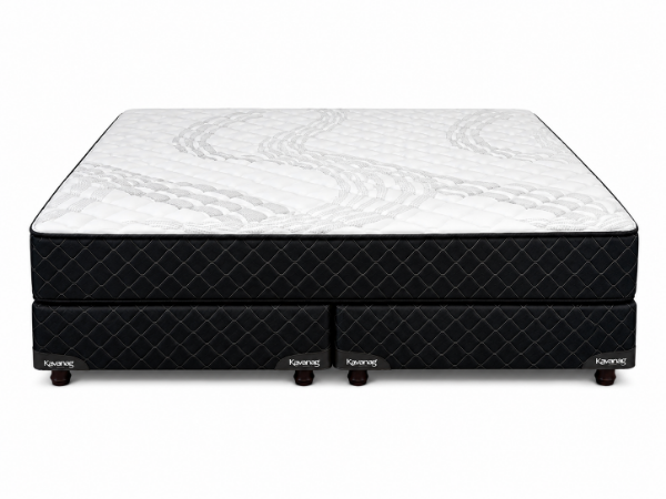 Producto - Sommier KAVANAG línea NEW SENSITY 2x2m espuma poliuret.AD box jackard matelasse