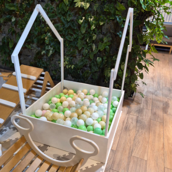 Producto - Pelotero y Plaza Blanda Montessori Pikler Estilo Nordico - 17