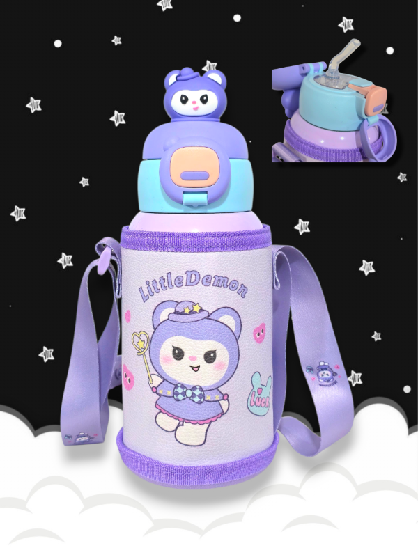 Producto - Botella térmica infantil con correa: Lucky