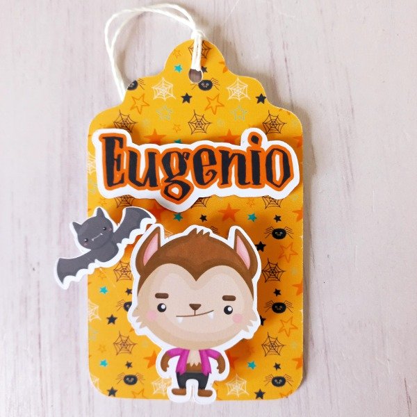 Producto - Tag 3D HALLOWEEN - 3