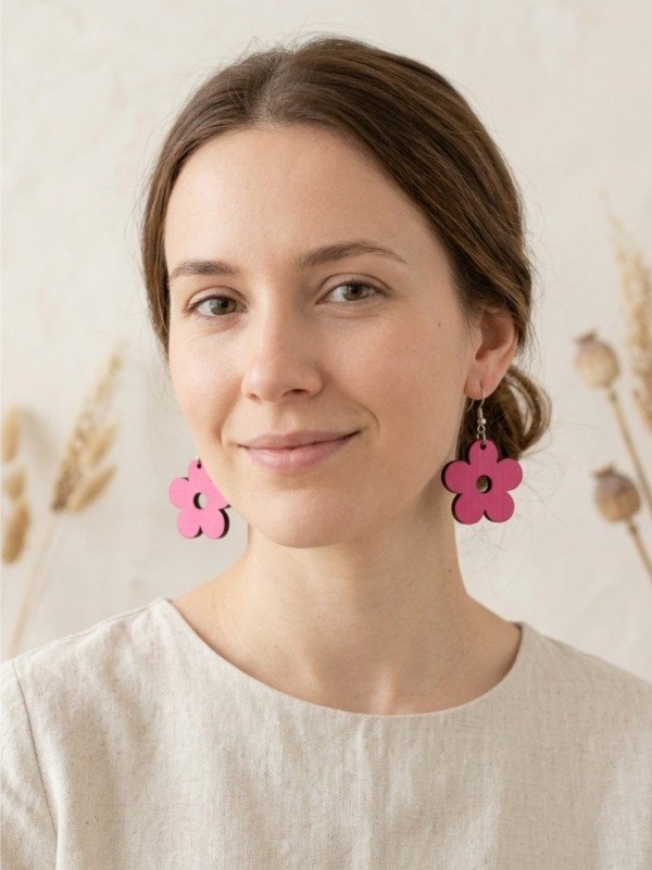 Producto - Aros Alegría del Hogar / Fucsia Power - 0