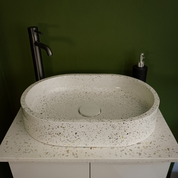 Producto - Bacha Positano Terrazo Natural