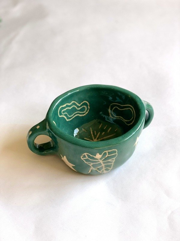 Producto - Taza irregular dos asas (con falla)