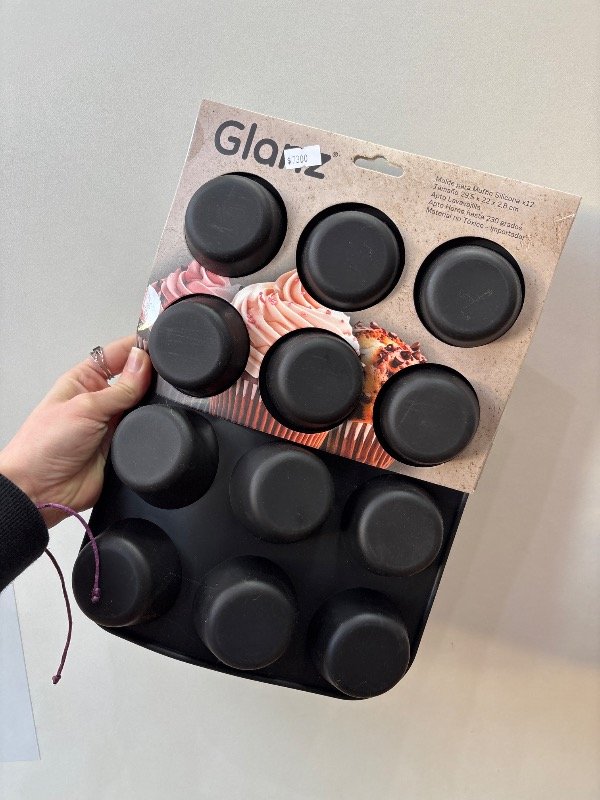 Producto - Molde Muffin x12 silicona Glanz