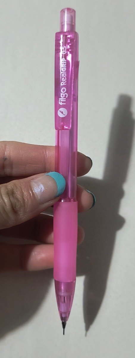 Producto - Portaminas con goma rosa 0.5