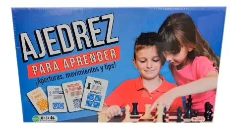 Producto - Juego de mesa ajedrez para aprender. Nupro