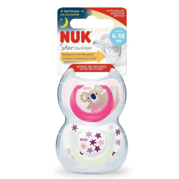 Producto - Chupete star koala rosa 6- 18
