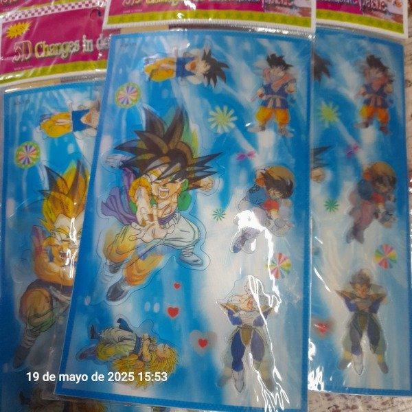 Producto - Sticker 3 D dragón ball