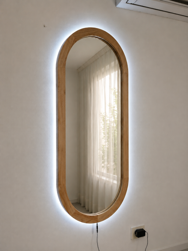 Producto - Espejo LED pildora 1.30x60