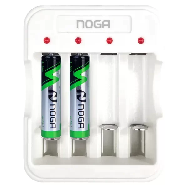 Producto - CARGADOR USB NOGA CON PILAS AA 2700MaH