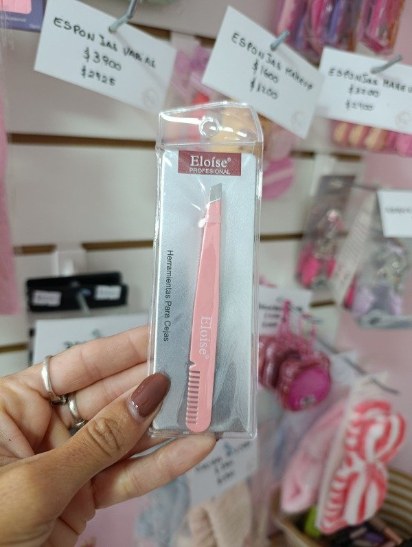 Producto - Pinza Cejas + Cepillo