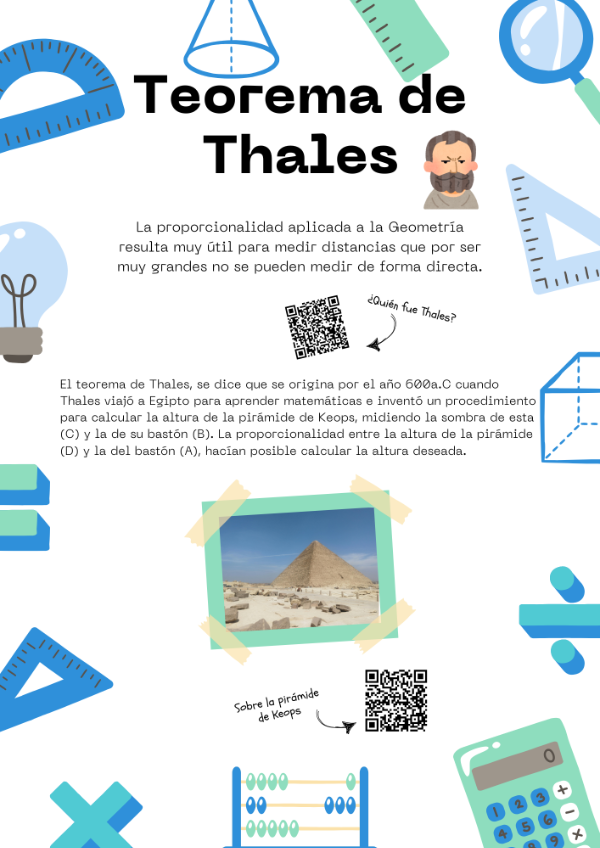 Producto - Teorema de Tales
