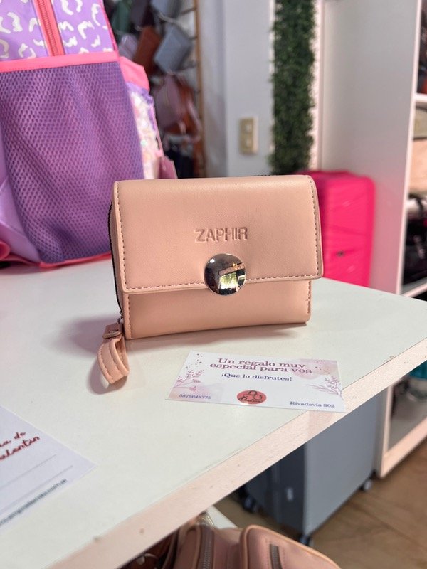 Producto - Mini billetera Zaphir Nude