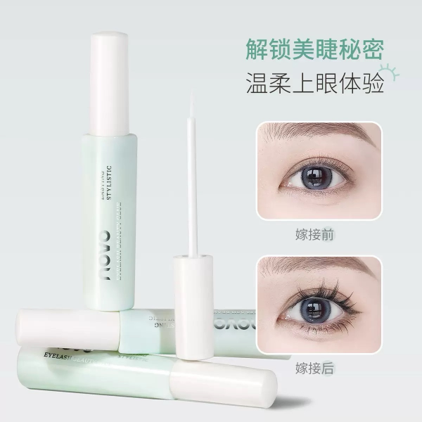 Producto - Pegamento para pestañas postizas transparente NOVO
