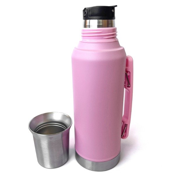 Producto - Termo Simil Stanley Mate System 1L Rosa