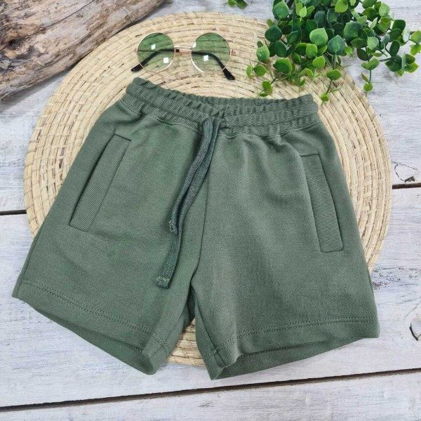 Producto - Short Rustico Olivo Teens (SH32)
