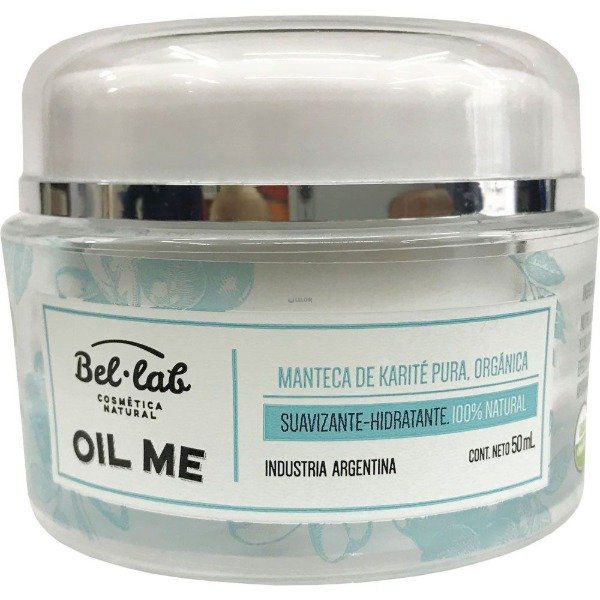 Producto - Manteca Karite Pura Veg Suaviz Hidrat Oil Me Veg Sin Tacc Orgánica Bel Lab 50Gr