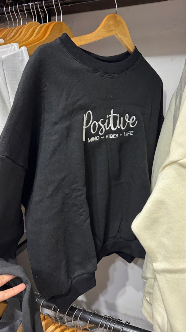 Producto - Buzo positive negro